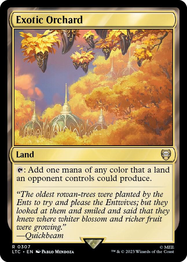 Exotic Orchard [Commander: The Lord of the Rings: Tales of Middle-earth] 307