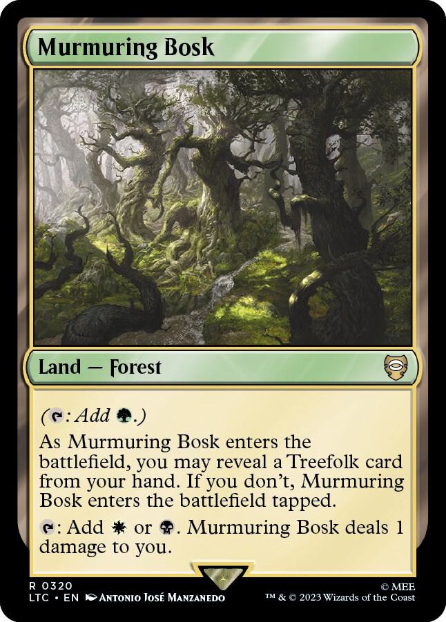 Murmuring Bosk [Commander: The Lord of the Rings: Tales of Middle-earth] 320