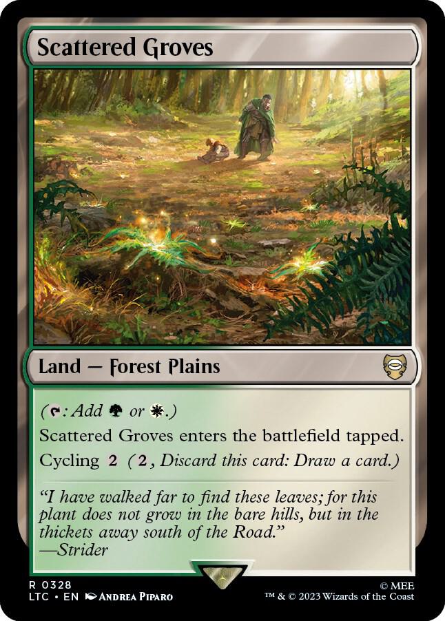 Scattered Groves [Commander: The Lord of the Rings: Tales of Middle-earth] 328