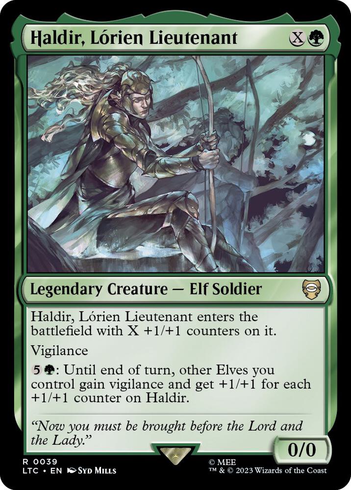 Haldir, Lorien Lieutenant [Commander: The Lord of the Rings: Tales of Middle-earth] 39