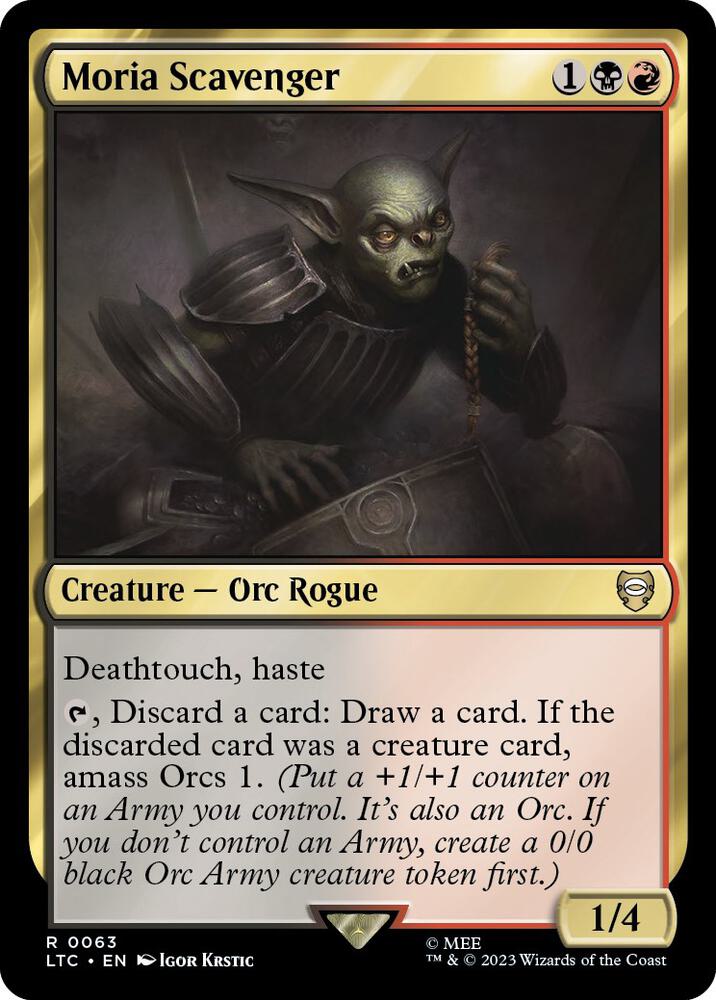 Moria Scavenger [Commander: The Lord of the Rings: Tales of Middle-earth] 63