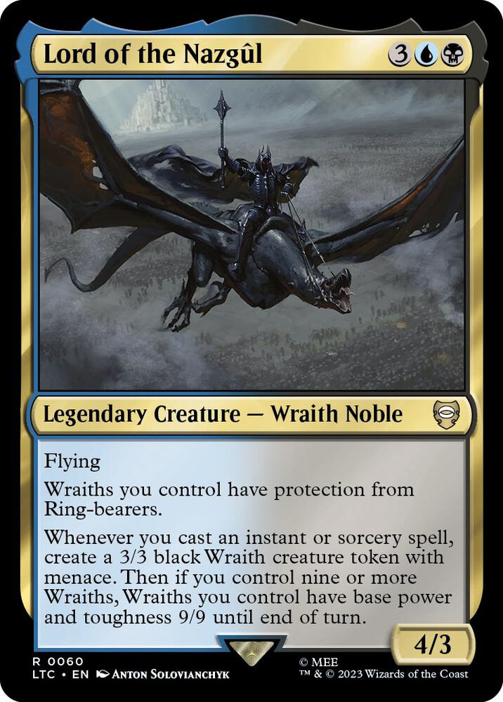 Lord of the Nazgul [Commander: The Lord of the Rings: Tales of Middle-earth] 60