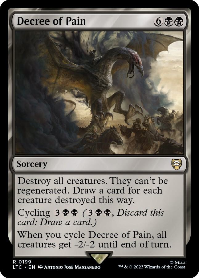 Decree of Pain [Commander: The Lord of the Rings: Tales of Middle-earth] 199