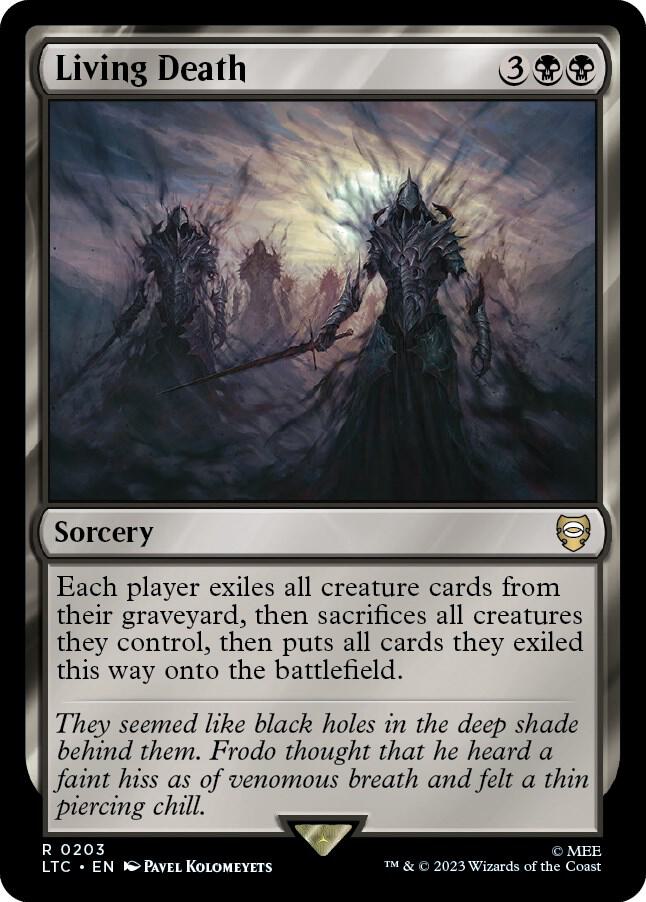 Living Death [Commander: The Lord of the Rings: Tales of Middle-earth] 203