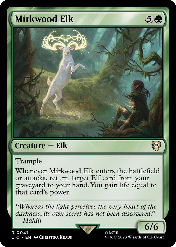 Mirkwood Elk [Commander: The Lord of the Rings: Tales of Middle-earth] 41