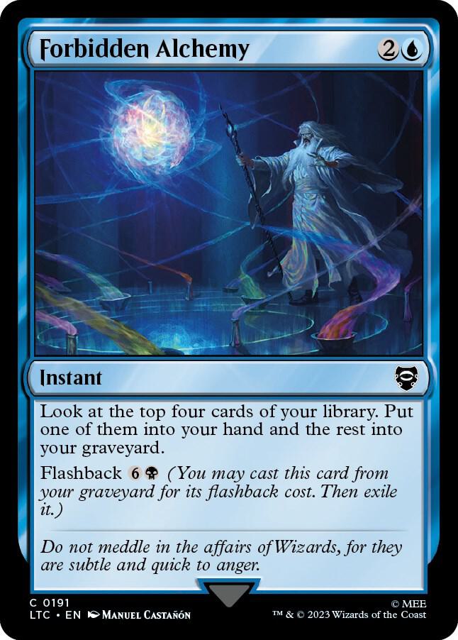 Forbidden Alchemy [Commander: The Lord of the Rings: Tales of Middle-earth] 191