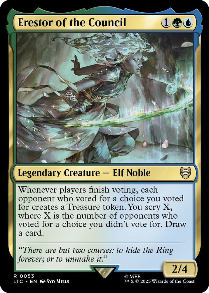 Erestor of the Council [Commander: The Lord of the Rings: Tales of Middle-earth] 53