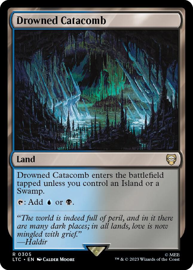 Drowned Catacomb [Commander: The Lord of the Rings: Tales of Middle-earth] 305