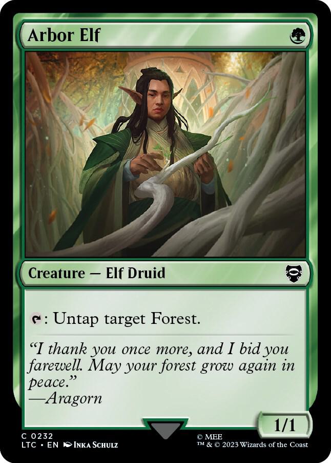 Arbor Elf [Commander: The Lord of the Rings: Tales of Middle-earth] 232