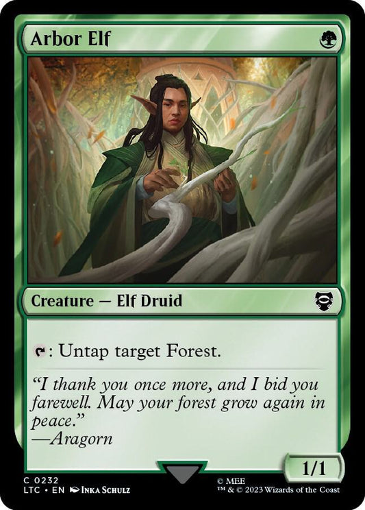 Arbor Elf [Commander: The Lord of the Rings: Tales of Middle-earth] 232