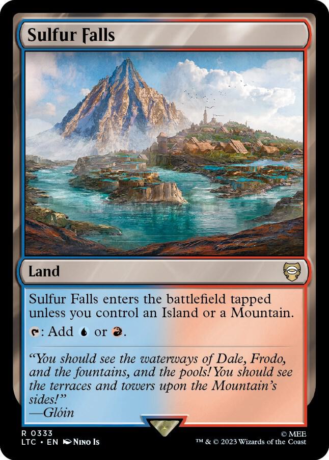 Sulfur Falls [Commander: The Lord of the Rings: Tales of Middle-earth] 333
