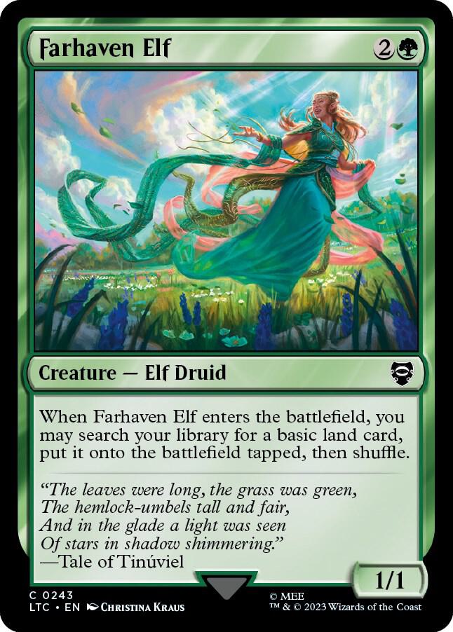 Farhaven Elf [Commander: The Lord of the Rings: Tales of Middle-earth] 243