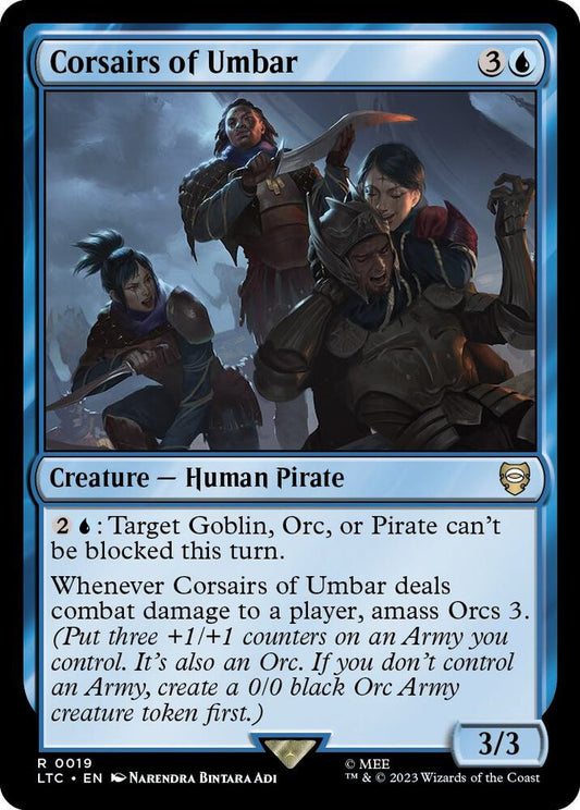 Corsairs of Umbar [Commander: The Lord of the Rings: Tales of Middle-earth] 19