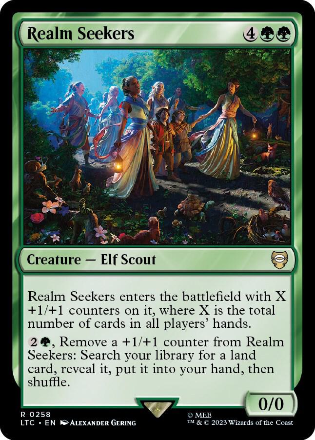 Realm Seekers [Commander: The Lord of the Rings: Tales of Middle-earth] 258