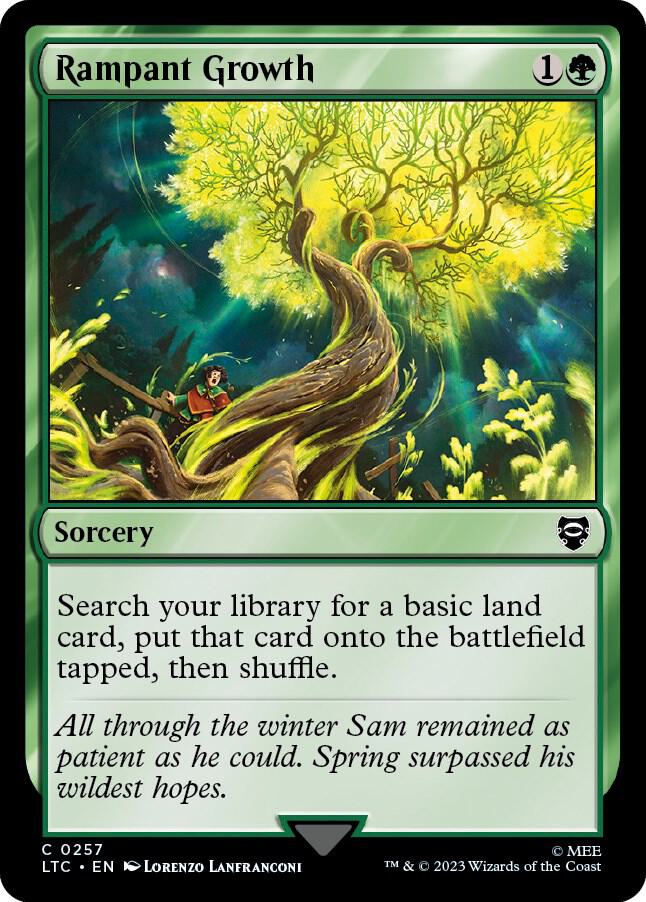 Rampant Growth [Commander: The Lord of the Rings: Tales of Middle-earth] 257