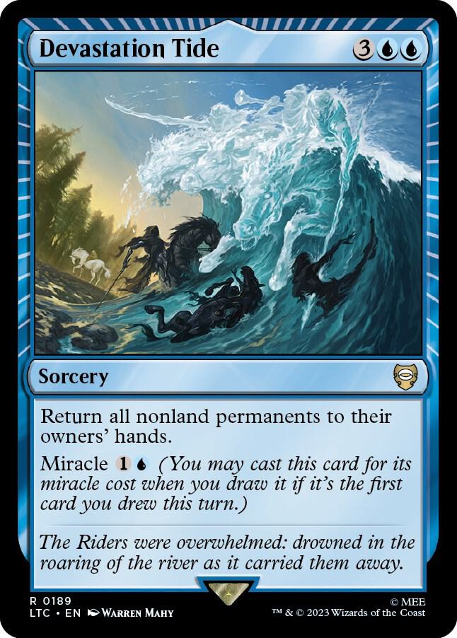 Devastation Tide [Commander: The Lord of the Rings: Tales of Middle-earth] 189
