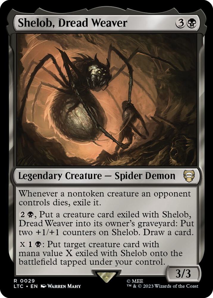 Shelob, Dread Weaver [Commander: The Lord of the Rings: Tales of Middle-earth] 29