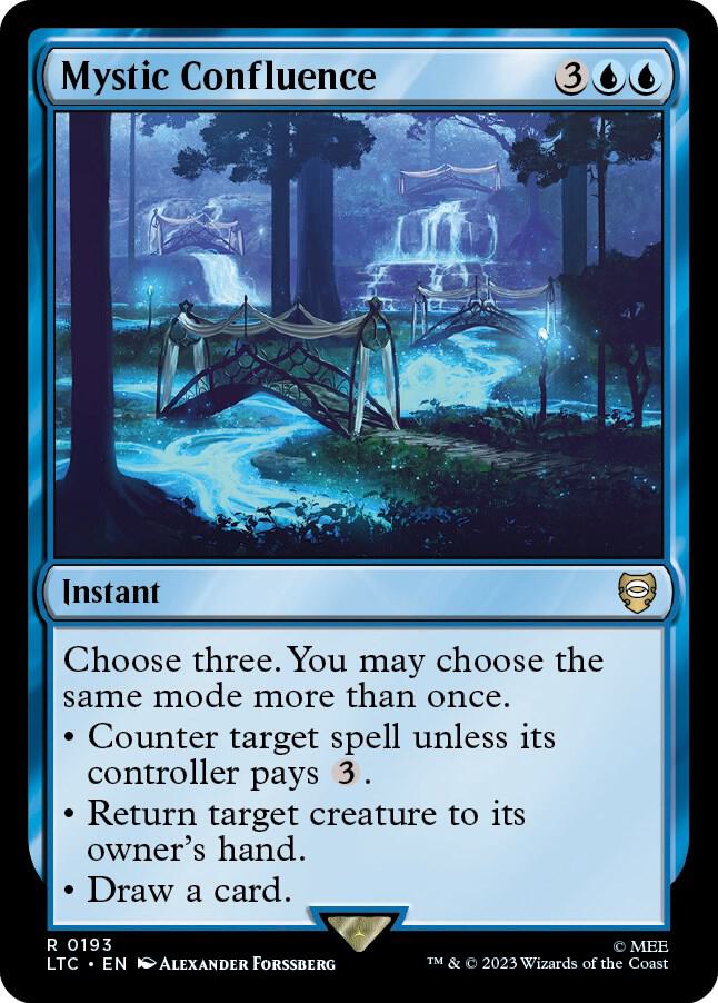 Mystic Confluence [Commander: The Lord of the Rings: Tales of Middle-earth] 193