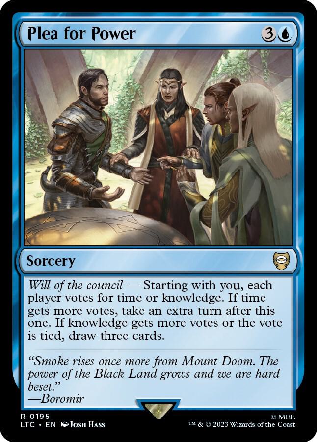Plea for Power [Commander: The Lord of the Rings: Tales of Middle-earth] 195
