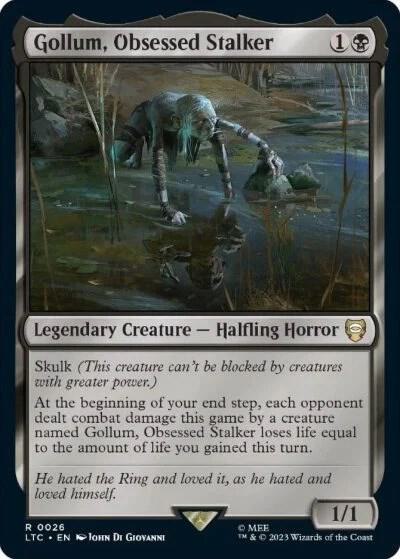 Gollum, Obsessed Stalker [Commander: The Lord of the Rings: Tales of Middle-earth] 26
