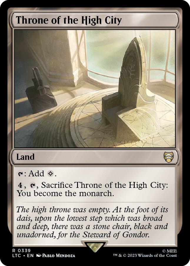 Throne of the High City [Commander: The Lord of the Rings: Tales of Middle-earth] 339