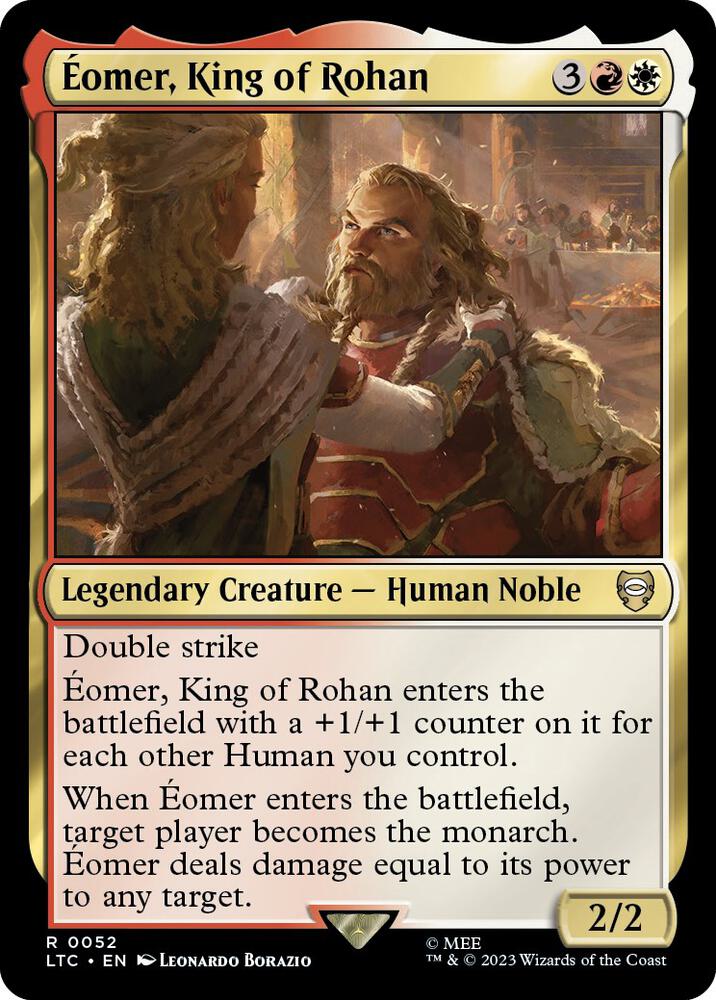 Eomer, King of Rohan [Commander: The Lord of the Rings: Tales of Middle-earth] 52