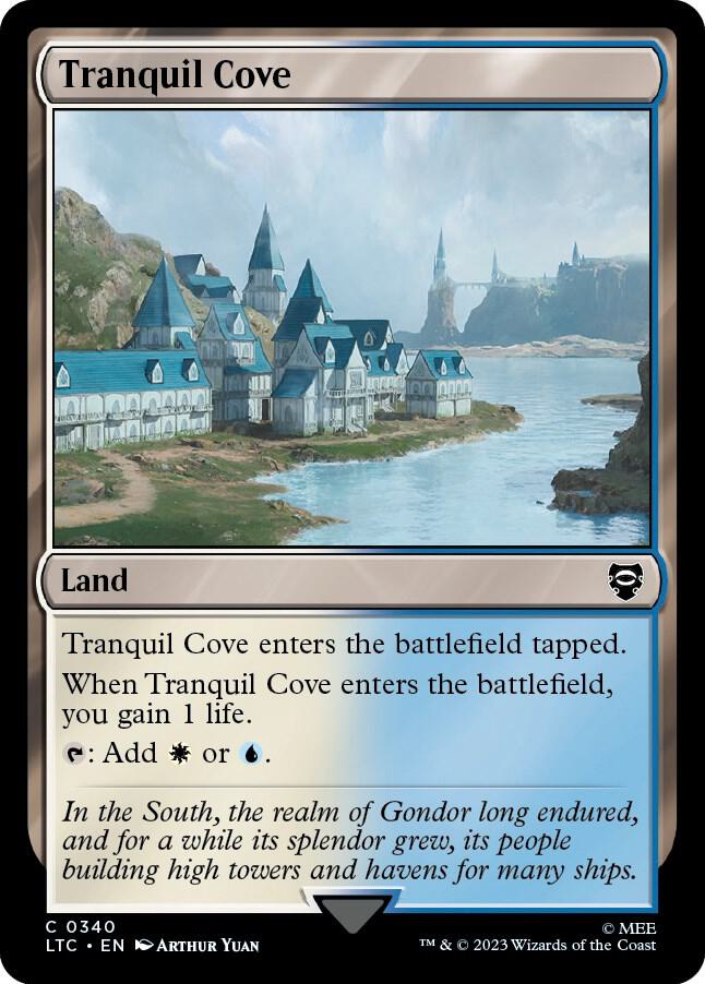 Tranquil Cove [Commander: The Lord of the Rings: Tales of Middle-earth] 340