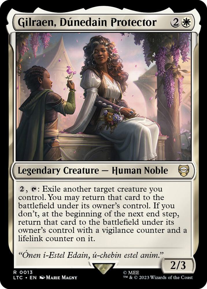 Gilraen, Dunedain Protector [Commander: The Lord of the Rings: Tales of Middle-earth] 13