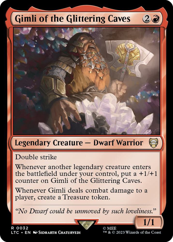 Gimli of the Glittering Caves [Commander: The Lord of the Rings: Tales of Middle-earth] 32