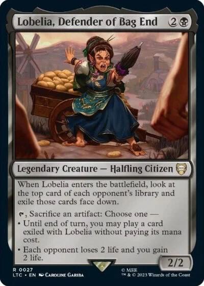 Lobelia, Defender of Bag End [Commander: The Lord of the Rings: Tales of Middle-earth] 27
