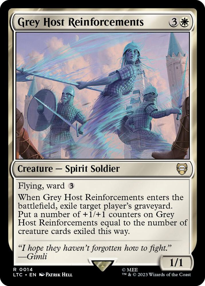 Grey Host Reinforcements [Commander: The Lord of the Rings: Tales of Middle-earth] 14