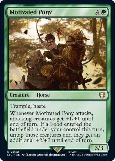 Motivated Pony [Commander: The Lord of the Rings: Tales of Middle-earth] 42