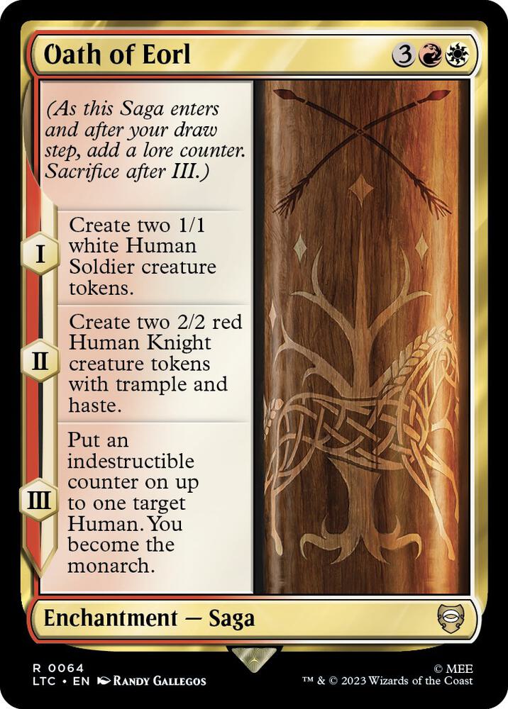 Oath of Eorl [Commander: The Lord of the Rings: Tales of Middle-earth] 64