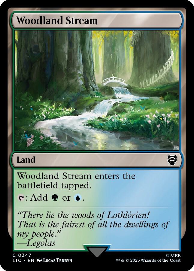 Woodland Stream [Commander: The Lord of the Rings: Tales of Middle-earth] 347
