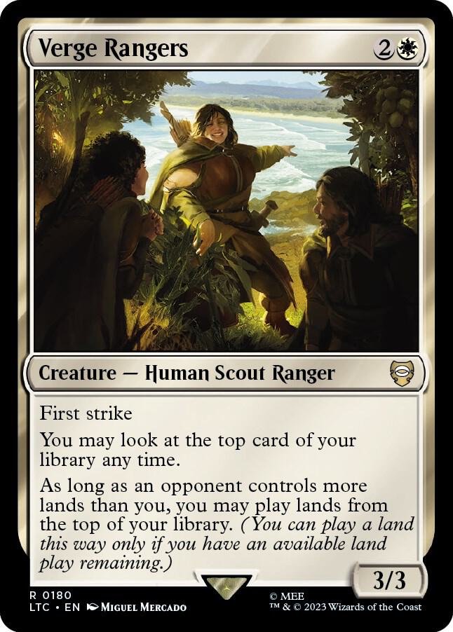 Verge Rangers [Commander: The Lord of the Rings: Tales of Middle-earth] 180