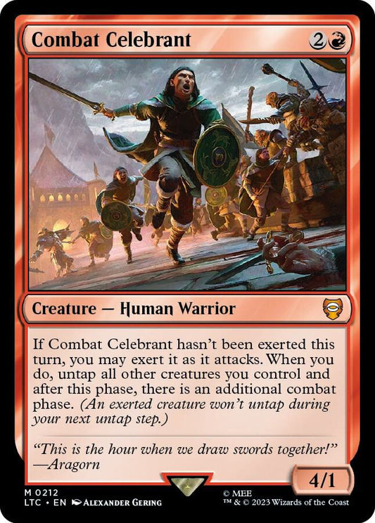 Combat Celebrant [Commander: The Lord of the Rings: Tales of Middle-earth] 212