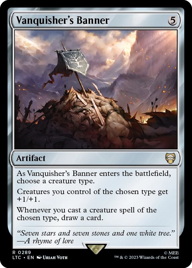 Vanquisher's Banner [Commander: The Lord of the Rings: Tales of Middle-earth] 289