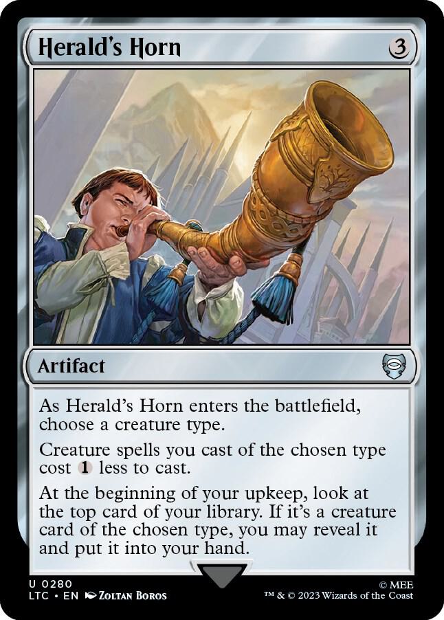 Herald's Horn [Commander: The Lord of the Rings: Tales of Middle-earth] 280