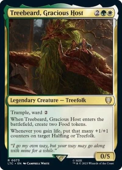 Treebeard, Gracious Host [Commander: The Lord of the Rings: Tales of Middle-earth] 73