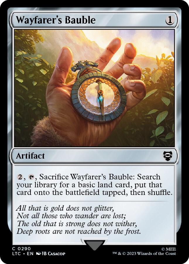 Wayfarer's Bauble [Commander: The Lord of the Rings: Tales of Middle-earth] 290