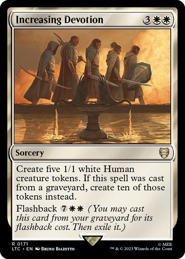 Increasing Devotion [Commander: The Lord of the Rings: Tales of Middle-earth] 171