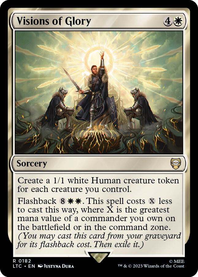 Visions of Glory [Commander: The Lord of the Rings: Tales of Middle-earth] 182