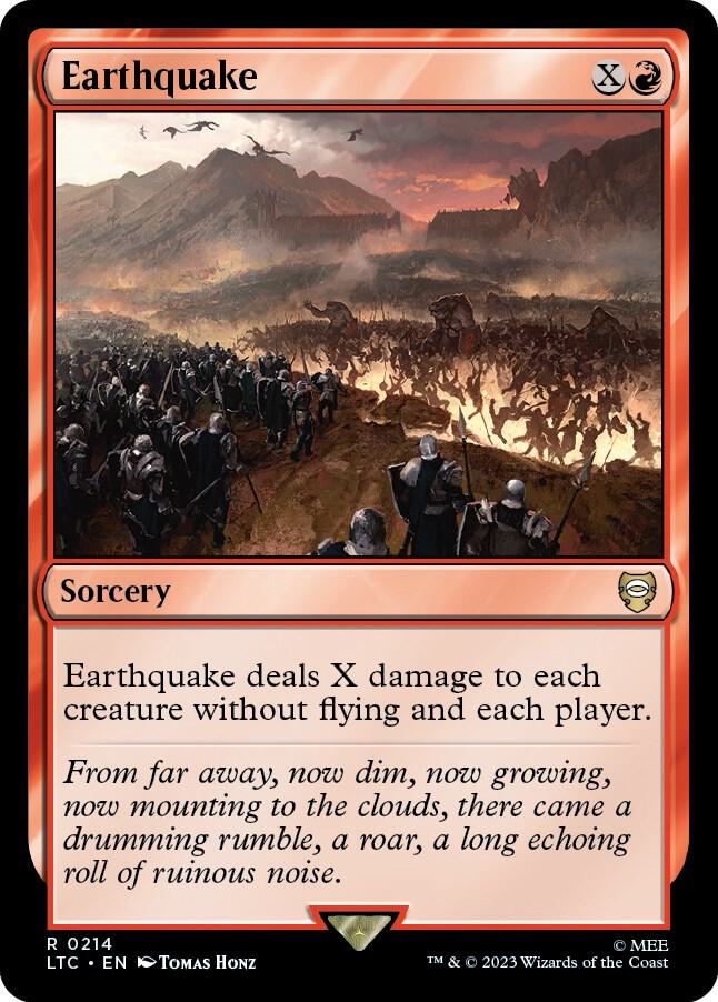 Earthquake [Commander: The Lord of the Rings: Tales of Middle-earth] 214
