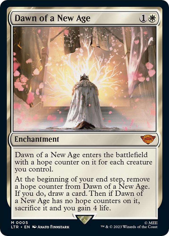 Dawn of a New Age [Universes Beyond: The Lord of the Rings: Tales of Middle-earth] 5