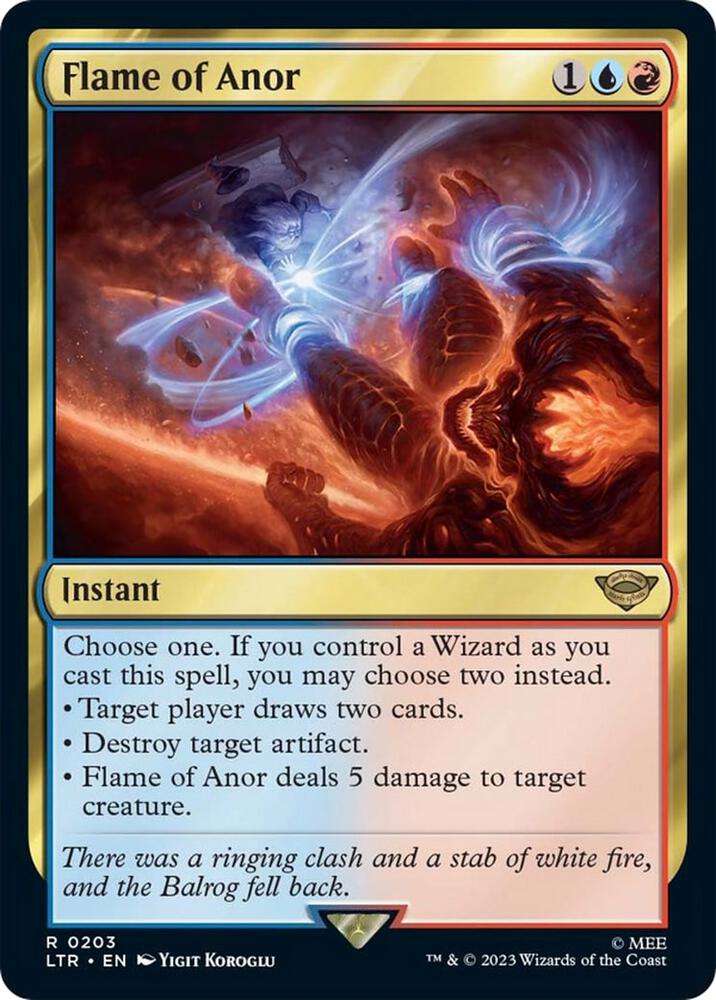 Flame of Anor [Universes Beyond: The Lord of the Rings: Tales of Middle-earth] 203