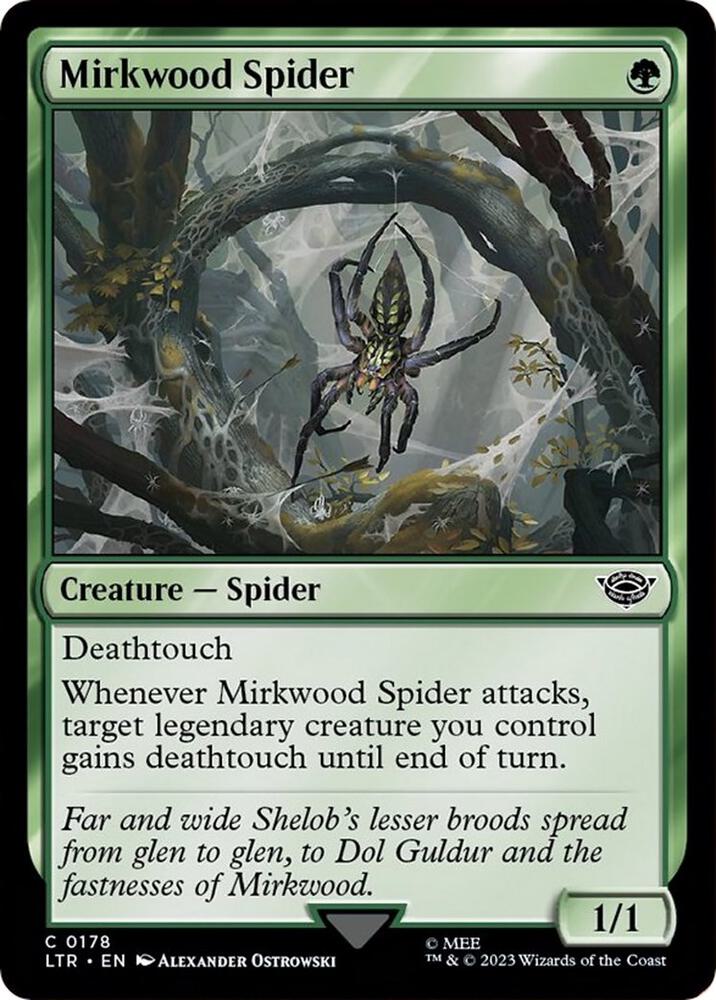 Mirkwood Spider [Universes Beyond: The Lord of the Rings: Tales of Middle-earth] 178