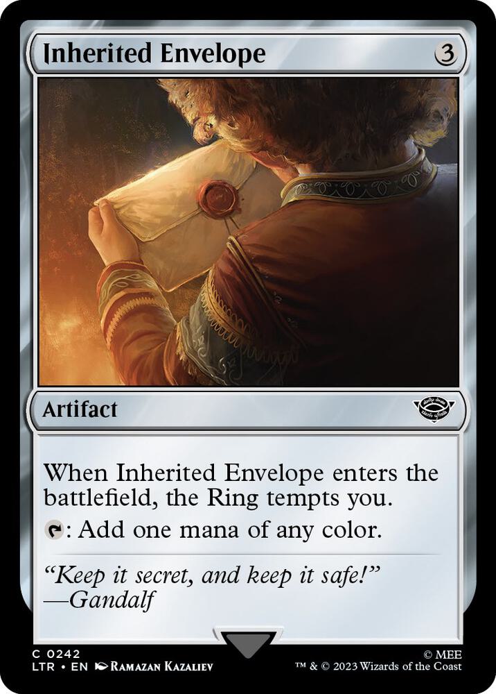 Inherited Envelope [Universes Beyond: The Lord of the Rings: Tales of Middle-earth] 242