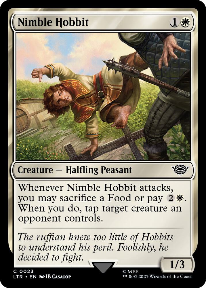 Nimble Hobbit [Universes Beyond: The Lord of the Rings: Tales of Middle-earth] 23