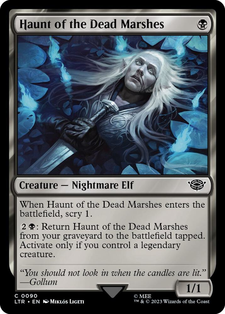 Haunt of the Dead Marshes [Universes Beyond: The Lord of the Rings: Tales of Middle-earth] 90