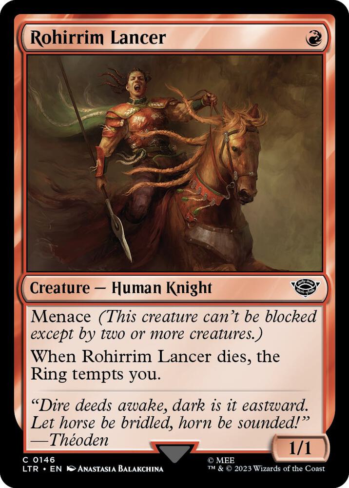 Rohirrim Lancer [Universes Beyond: The Lord of the Rings: Tales of Middle-earth] 146